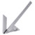 Donau MLZW90 Centre Finder Carbon Steel 100x70 mm with Clear Scales