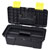 Donau RB25 Toolbox Empty Plastic Black/Yellow 2 Locks Handle Ruler 200mm
