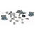 Eaton 112639 wall mount set 4 brackets steel galvanised IP66