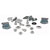Eaton 112639 wall mount set 4 brackets steel galvanised IP66