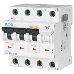 Eaton 170997 RCBO Circuit Breaker 4-pin 10A 0.03A 415V AC Compact