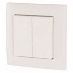 Eaton 173412 xComfort wall switch 2-channel white convenient install