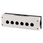 Eaton 216540 M22-I6 housing with 6 slots floor mount anthracite