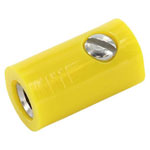 econ connect HOK25GE Mini DIN Connector straight Yellow 1pc Bulk