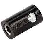 econ connect HOK25SW Mini DIN Connector straight black 1pc bulk