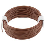 econ connect KL004BR10 Strand 1x0.04mm² Brown 10m Length