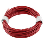 econ connect KZL2X008RT5 Strand 2 x 0.08 mm² Red Cable 5 m