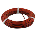 econ connect KZL2X014RTSW25 Strand 2x0.14mm² Red/Black 25m Cable