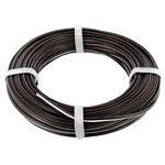 econ connect ZKL05WSSW20 Strand 2x0.5mm² White/Black 20m