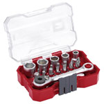 Einhell 118683 XS-CASE 21-Piece Bit Set Robust S2 Steel Compact Storage