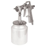 Einhell 4132900 Pneumatic Spray Gun 4 Bar Adjustable Nozzle 0.6L Cup