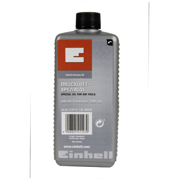 Einhell 4138310 Pneumatic Tool Lubricant 500 ml For Optimal Tool Care