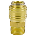 Einhell 4139209 Quick-Fit Connector 1/2" Brass For Compressed Air