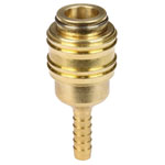Einhell 4139301 Pneumatic Quick-Fit Connector Brass 6mm Diameter