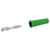 Electro PJP 1060-C-CD1-V Banana Plug Straight 4mm Pin Green 1pc