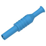 Electro PJP 1065-CD1-Bl Electro Jack Plug 4mm Blue Press-Fit Terminal 1pc