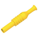 Electro PJP 1065-CD1-J Jack Plug 4mm Yellow 1pc Press-Fit Terminal
