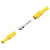 Electro PJP 1065-CD1-J Jack Plug 4mm Yellow 1pc Press-Fit Terminal