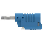 Electro PJP 1089-CD1-Bl Plug Straight Jack 4mm Pin Blue Press-Fit Terminal 1pc