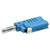 Electro PJP 1089-CD1-Bl Plug Straight Jack 4mm Pin Blue Press-Fit Terminal 1pc