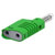 Electro PJP 1089-CD1-V Jack Plug 4mm Pin Green Press-fit 1pc.