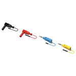 Electro PJP 209078F/2410-CD1-50R Test Lead Red 4mm Banana Plugs 1 Piece