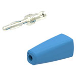 Electro PJP 210-C-CD1-BC Jack Plug 2mm White Straight Pin 1pc