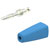 Electro PJP 210-C-CD1-BC Jack Plug 2mm White Straight Pin 1pc