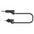 Electro PJP 2110-CD1-200N Test Lead 2m Black Jack Plug 1pc