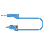 Electro PJP 2117-CD1-50Bl Test Lead Jack Plug 50cm Blue 1pc