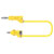Electro PJP 2117-CD1-50J Test Lead Jack Plug 50cm Yellow 1Pc