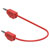 Electro PJP 214-CD1-50R Test Lead 0.50m Red Jack Plug 1pc
