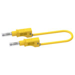 Electro PJP 2217/600V-CD1-50J Test Lead 0.50m Yellow Retract Loops 1pc