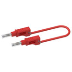 Electro PJP 2217/600V-CD1-50R Test Lead 0.50m Red Retract Loops