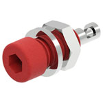Electro PJP 224-M5-C-CD1-R Jack Socket 2mm Pin Red Solder Terminal