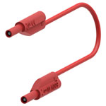 Electro PJP 240-IEC-CD1-50R Test Lead 0.50m Red Banana Jack 2mm 1pc