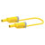 Electro PJP 2710-IEC-CD1-100J Test Lead 4mm Banana Jack 1m Yellow 1pc