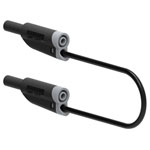Electro PJP 2710-IEC-CD1-25N Test Lead Banana Jack 4 mm Black 25 cm