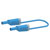 Electro PJP 2710-IEC-CD1-50BL Test Lead Banana Jack 4mm 50cm Blue
