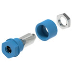 Electro PJP 3230-C-CD1-BL Electro Jack Socket 4mm Pin Blue 1pc