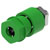 Electro PJP 3230-C-CD1-V Jack Socket 4 mm Pin Diameter Green 1pc