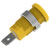 Electro PJP 3266-C-CD1-J Safety Jack Socket Yellow 4mm 1000V CATIII 36A