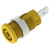 Electro PJP 3266-C-CD1-J Safety Jack Socket Yellow 4mm 1000V CATIII 36A