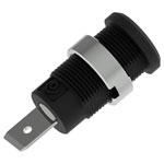 Electro PJP 3266-C-CD1-N Safety Jack Socket 4mm Ni-Coated Brass 1000V 36A