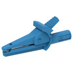 Electro PJP 5002-IEC-d4-CD1-Bl Alligator Clip Blue Max Clamping 9mm 51mm