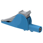 Electro PJP 5066-IEC-CD1-Bl Alligator Clip 4mm CAT III 1000V Blue