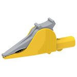 Electro PJP 5066-IEC-CD1-J Alligator Clip 4 mm Jack CAT III/IV Yellow