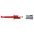 Electro PJP 6012-PRO-CD1-R Test Probe Red For 1.2mm Pins Mini Hook Leads