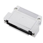 Encitech 1520-0105-04 DFCK D-Sub Housing 37 Pins Plastic Silver 180°
