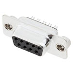 Encitech 2101-0181-14 DB37-SS-K D-Sub Receptacle 37 Pins Solder Bucket